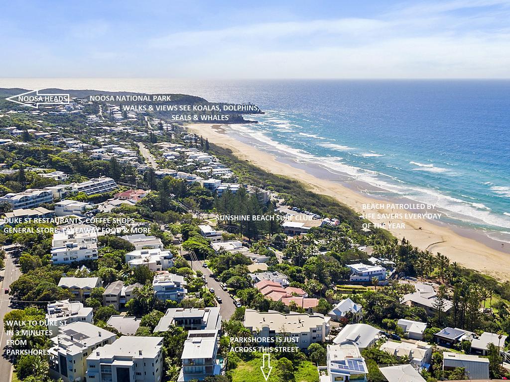 Parkshores Sunshine Beach Noosa Holiday Apartments מראה חיצוני תמונה